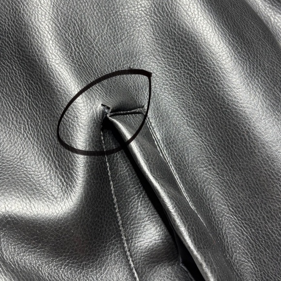 Zorro Jacket Mens 3XL Vintage USA Bomber Vegan Leather Patriotic American Pride - Picture 12 of 14